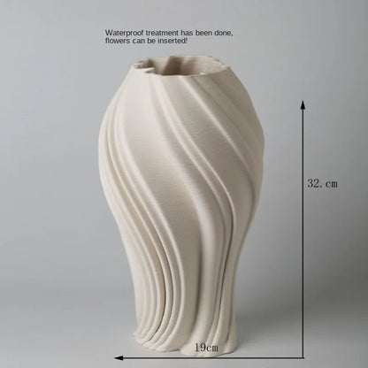 Handcrafted Minimalist Ceramic Vase | Modern Home Decor